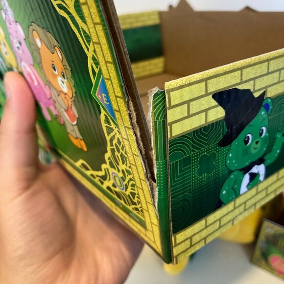 Care Bears X Wicked Fun Size Plush Set No Lion W Display Glinda Elphaba Tin Man - Picture 16 of 16